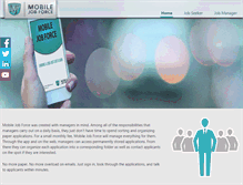 Tablet Screenshot of mobilejobforce.com